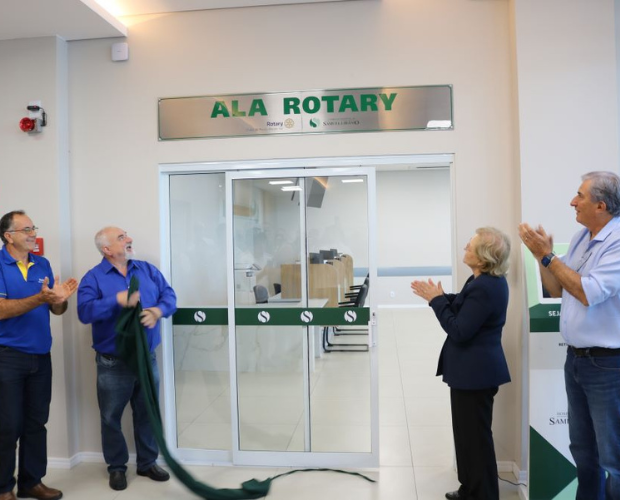 Inaugurada a ala Rotary Club Pouso Alegre Sul no Hospital Oncolgico Samuel Libnio